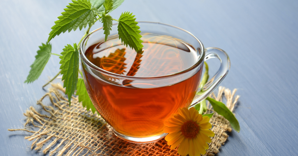 Teacups with Herbal Teas