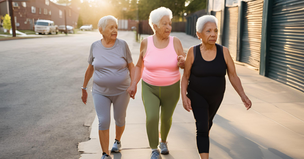 women walking 